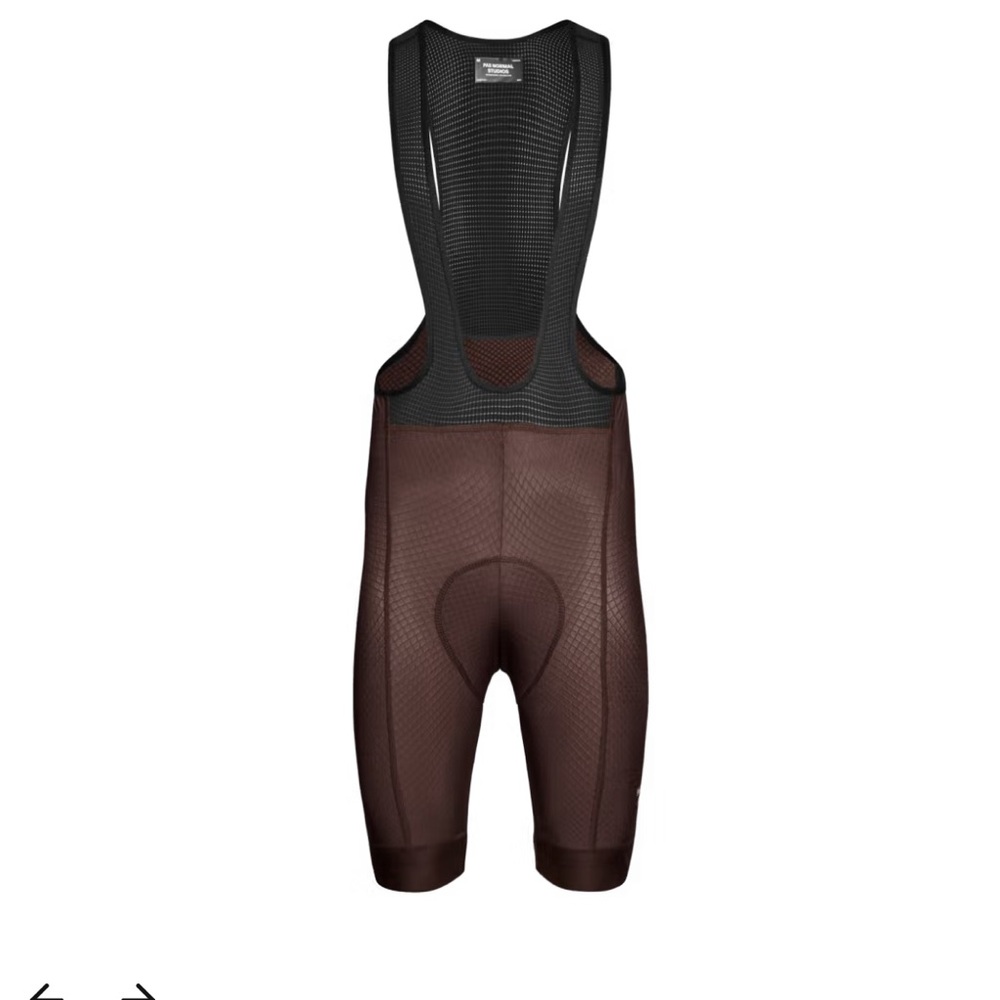 Pas Normal Studios Men's Brown Cycling Bib Shorts